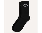 Ponožky Oakley Ellipse  3 pack Crew Sock Black