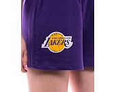 Dámské Kraťasy New Era NBA Team Logo Shorts Los Angeles Lakers - Purple / Gold