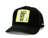 Kšiltovka Capslab Trucker - Mojito - Black / Lime Green