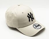 Kšiltovka New Era - MLB Essential 9FORTY - NY Yankees - Stone