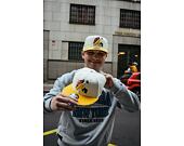 Kšiltovka New Era 9FIFTY MLB Floral Atlanta Braves Retro - Ivory / Juicy Yellow