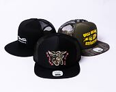 Kšiltovka Brixton Battle HP Trucker Hat - Black/Black