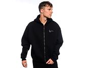 Mikina Karl Kani - Chest Signature Essential Zip Hoodie - Black