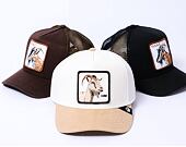 Kšiltovka Goorin - Trucker - The Suede Goat - Him - Tan