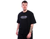 Triko Karl Kani - Woven Signature Chrome Logo Crop Tee - black