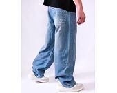 Kalhoty Karl Kani - Og Aop Back Pocket Relaxed Baggy - medium blue