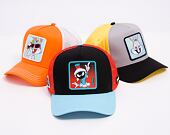Kšiltovka Capslab - Trucker Looney Tunes - Marvin the Martian - UFO - Black / Turqouise