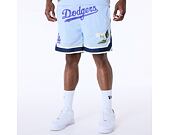 Kraťasy New Era - MLB Floral Mesh - LA Dodgers - Pastel Blue