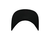 Kšiltovka Yupoong 5-Panel Curved Classic Snapback black