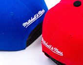 Kšiltovka Mitchell & Ness - Chicago Bulls - Underarch Pro Snapback - Red