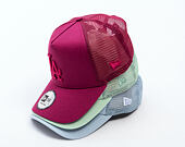 Kšiltovka New Era - MLB League Essential 9FORTY Trucker - LA Dodgers - Cherry
