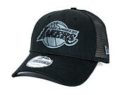 Kšiltovka New Era - NBA Homefield Trucker 9FORTY - LA Lakers - Black / Grey