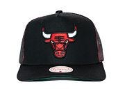 Kšiltovka Mitchell & Ness - NBA Tremor Trucker - Chicago Bulls - Black