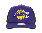 Kšiltovka Mitchell & Ness - NBA Tremor Trucker - LA Lakers - Purple