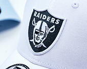 Kšiltovka New Era - NFL Homefield Trucker 9FORTY - Las Vegas Raiders - White