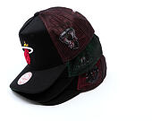Kšiltovka Mitchell & Ness - NBA Tremor Trucker - Miami Heat - Black