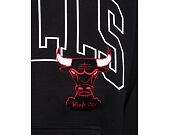 Mikina Mitchell & Ness - NBA Logo Over Hoodie - Chicago Bulls - Black