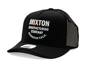 Kšiltovka Brixton - Redoubt C Np Mp Trucker Hat - Black/Black
