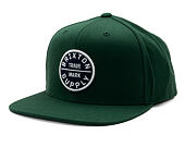 Kšiltovka Brixton - Oath Iii Snapback - Pine Needle/Pine Needle