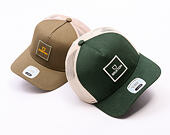 Kšiltovka Brixton - Alpha Block X C Mp Mesh Cap - Dark Forest/Off White