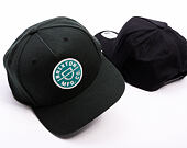 Kšiltovka Brixton - Crest C Mp Snapback - Black/Silver Pine