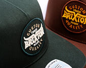 Kšiltovka Brixton - Gibson C Np Mp Trucker Hat - Deep Forest/Deep Forest