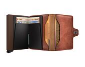 Peněženka Secrid - Twinwallet - Vintage - Cognac-Brown