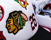Kšiltovka Mitchell & Ness - Gridlock Trucker - Chicago Blackhawks - White