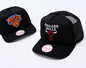 Kšiltovka Mitchell & Ness - Hidden Trucker - Chicago Bulls - Black