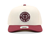 Kšiltovka Brixton - Crest C Mp Snapback - Port/Off White