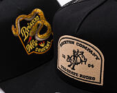 Kšiltovka Brixton - Danforth C Np Mp Trucker Hat - Black/Black
