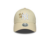 Dámská Kšiltovka New Era - MLB Roses 9FORTY - NY Yankees - Cream