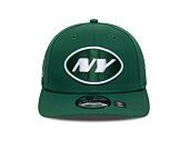 Kšiltovka New Era - NFL Anniversary Patch 9SEVENTY Stretch-Snap - NY Jets - Emerald Green