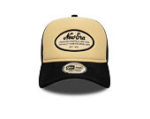 Kšiltovka New Era - Western Oval Patch Foam 9FORTY Trucker - Black / White