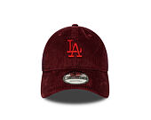 Kšiltovka New Era - MLB Cord 9TWENTY - LA Dodgers - Burgundy