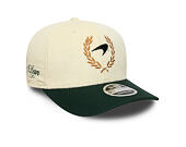 Kšiltovka New Era - F1 Seasonal Cord 9SEVENTY Stretch-Snap - McLaren Racing - Cream / Dark Green