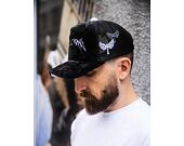 Kšiltovka Reflection Luxury Fuzzy Trucker - Black Midnight Contrast