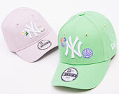Dětská Kšiltovka New Era - MLB Nautical Icons 9FORTY - NY Yankees - Aquamarine