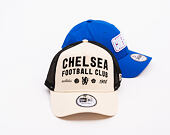 Kšiltovka New Era - Seasonal 9FORTY Trucker - Chelsea FC Lion Crest - Cream