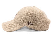 Kšiltovka New Era - MLB Borg Teddy Fleece 9FORTY - LA Dodgers - Cream