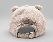 Dětská Kšiltovka New Era - Winter Borg Teddy Fleece Ears 9FORTY - Stone