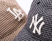 Kšiltovka New Era - MLB Houndstooth 9TWENTY - NY Yankees - Black