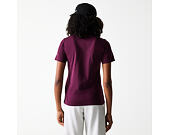 Dámské Triko New Era - Crest Tee Regular - Burgundy