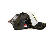 Kšiltovka Capslab - Pokémon Trucker - Pikachu - Black / White