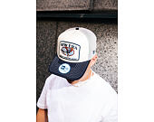 Kšiltovka New Era - Animal Oval Patch 9FORTY Trucker - Navy / Cream