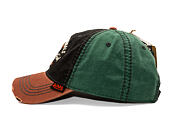 Kšiltovka Von Dutch - Trucker - Washed Brown/Black/Green