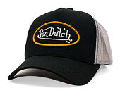 Kšiltovka Von Dutch - Trucker - Classic Logo Black/Grey