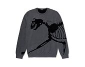 Svetr Rip N Dip - Fossil Mohair Knit Sweater - Charcoal