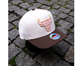 Kšiltovka Mitchell & Ness - Blush Sand Classic Red - Chicago Bulls - Sand/Brown