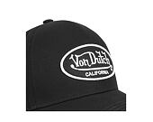 Kšiltovka Von Dutch - Trucker - Classic Logo Black/Silver